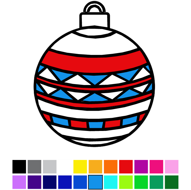 Coloriage en ligne boule de boël