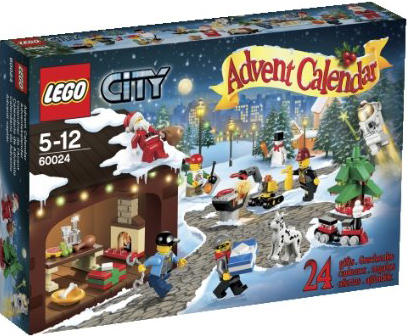 Calendrier de l'avent Lego City n° 60024