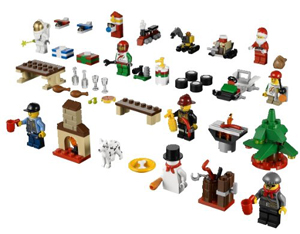 Calendrier de l'avent Lego City n° 60024