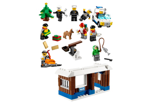 Calendrier de l'avent Lego City n° 7553