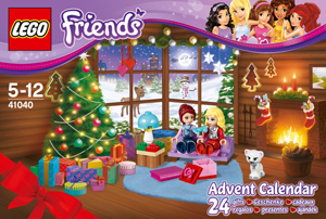 Calendrier de l'avent Lego Friends n° 41040