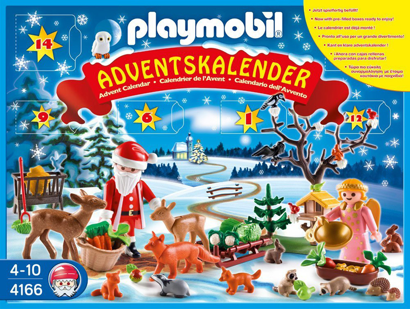 Calendrier de l'avent Playmobil Grande crèche de noël