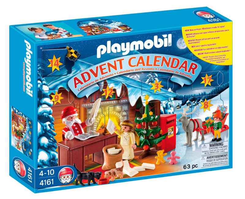 Calendrier de l'avent Playmobil Atelier du père Noël