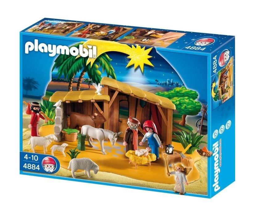 Calendrier de l'avent Playmobil Grande crèche de noël