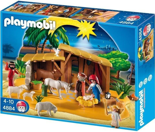 Calendrier de l'avent Playmobil Grande crèche de noël