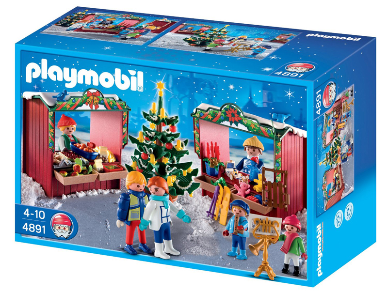 Calendrier de l'avent Playmobil Marché de Noël