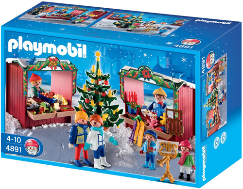 Calendrier de l'avent Playmobil Marché de Noël