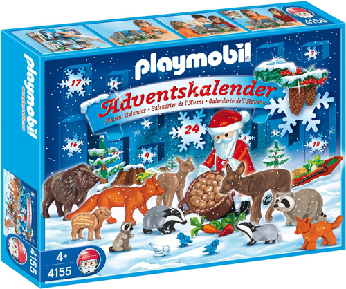 Calendrier de l'avent Playmobil Noël en fôret