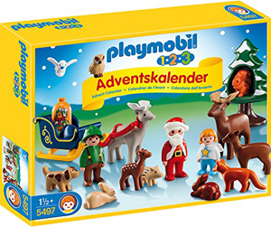 Calendrier de l'avent Playmobil Noël pour bébés à partir de 1an et 1/2