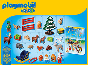 Calendrier de l'avent Playmobil Noël pour bébés à partir de 1an et 1/2
